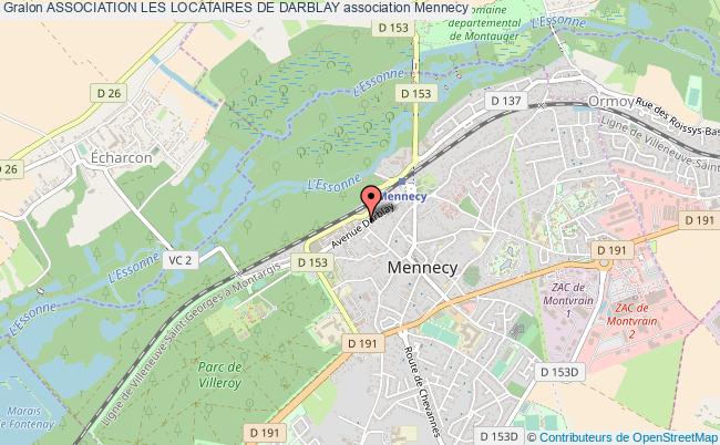 plan association Association Les Locataires De Darblay Mennecy