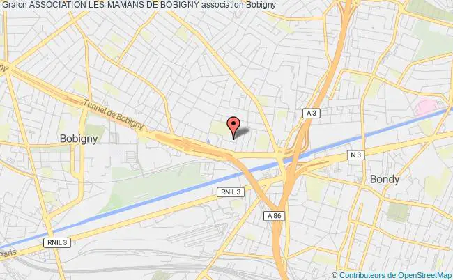 plan association Association Les Mamans De Bobigny Bobigny