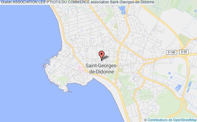 plan association Association Les P'tiots Du Commerce Saint-Georges-de-Didonne