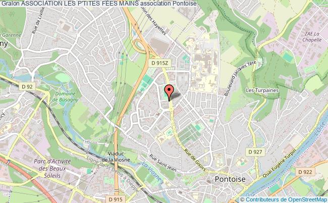 plan association Association Les P'tites FÉes Mains Pontoise