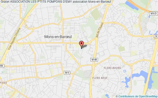 plan association Association Les P'tits Pompons D'emy Mons-en-Baroeul
