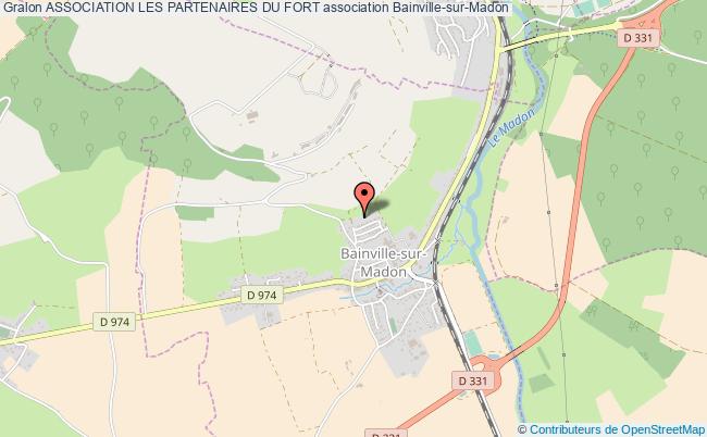 plan association Association Les Partenaires Du Fort Bainville-sur-Madon