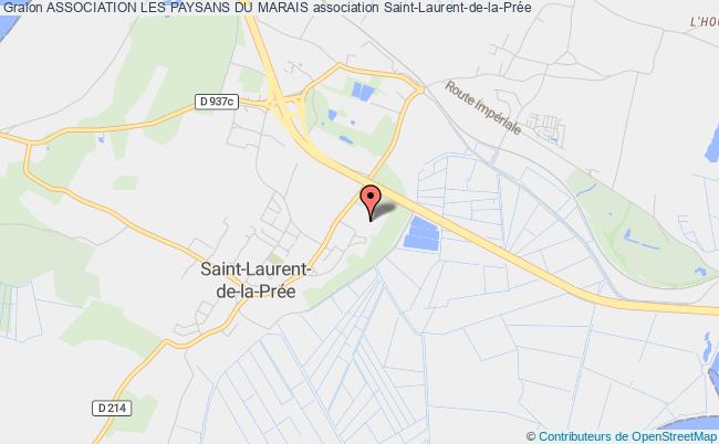 plan association Association Les Paysans Du Marais Saint-Laurent-de-la-Prée