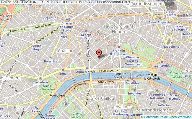 plan association Association Les Petits Chouchous Parisiens Paris