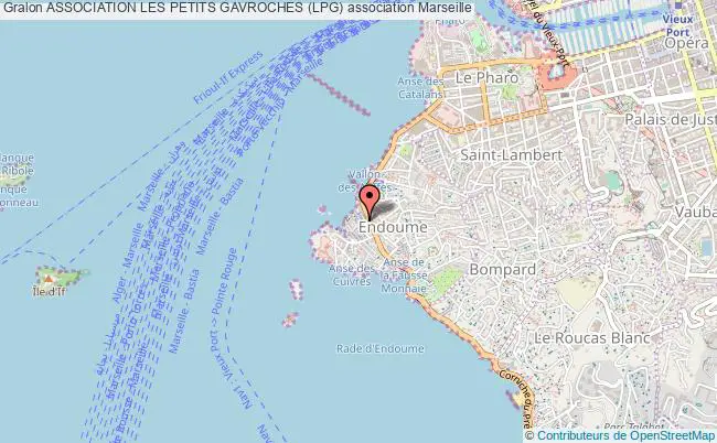 plan association Association Les Petits Gavroches (lpg) Marseille