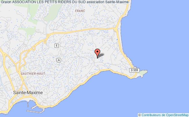 plan association Association Les Petits Riders Du Sud Sainte-Maxime