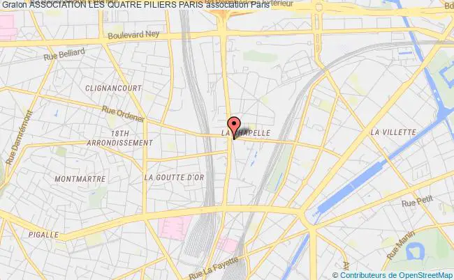 plan association Association Les Quatre Piliers Paris Paris
