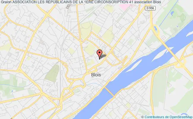 plan association Association Les RÉpublicains De La 1ere Circonscription 41 Blois