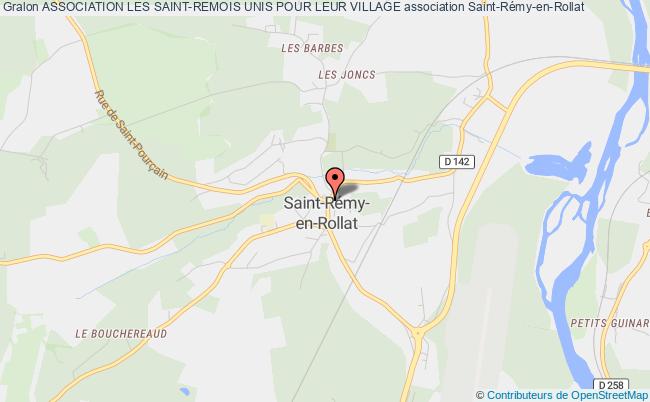 plan association Association Les Saint-remois Unis Pour Leur Village Saint-Rémy-en-Rollat