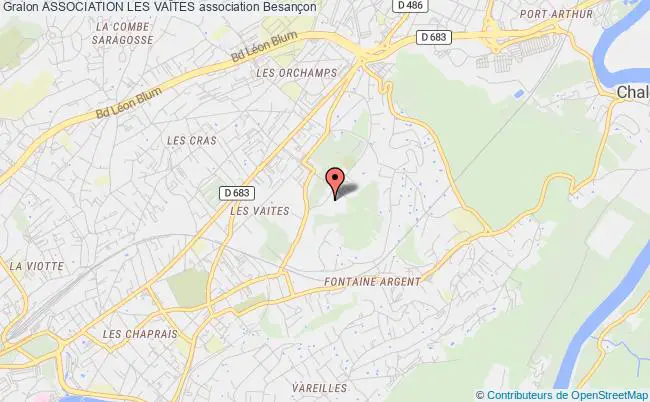 plan association Association Les VaÎtes Besançon