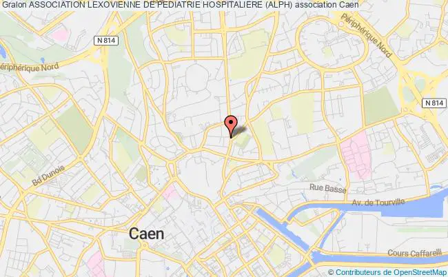 plan association Association Lexovienne De Pediatrie Hospitaliere (alph) Caen