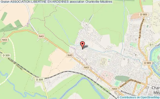 plan association Association Libertine En Ardennes Charleville-Mézières