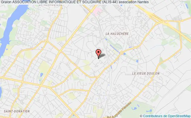 plan association Association Libre Informatique Et Solidaire (alis-44) Nantes