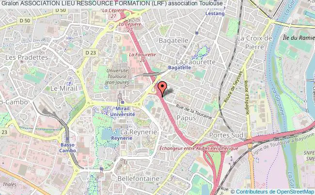 plan association Association Lieu Ressource Formation (lrf) Toulouse