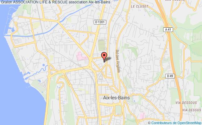 plan association Association Life & Rescue Aix-les-Bains