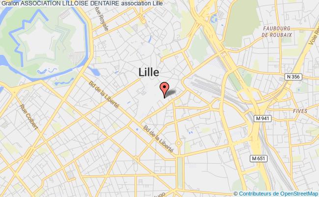 plan association Association Lilloise Dentaire Lille