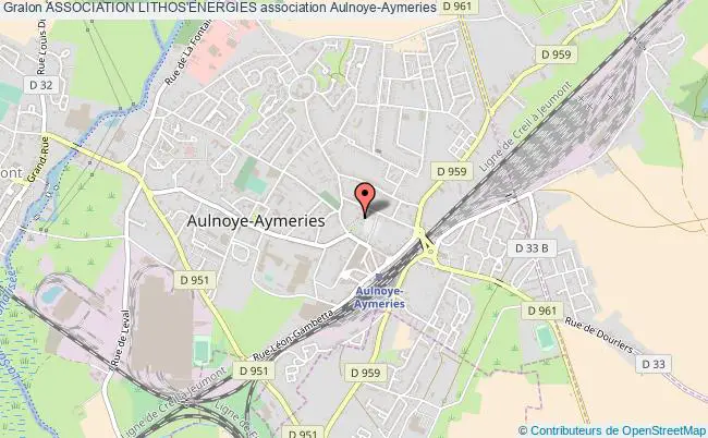 plan association Association Lithos'energies Aulnoye-Aymeries