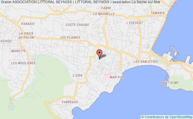 plan association Association Littoral Seynois ( Littoral Seynois ) La Seyne-sur-Mer