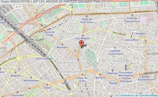 plan association Association Ljdp Les Jardins De Paroles Paris