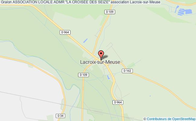 plan association Association Locale Admr "la CroisÉe Des Seize" Lacroix-sur-Meuse
