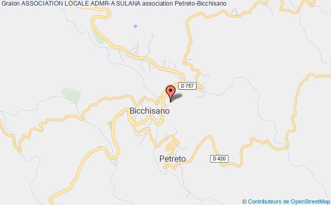 plan association Association Locale Admr-a Sulana Petreto-Bicchisano