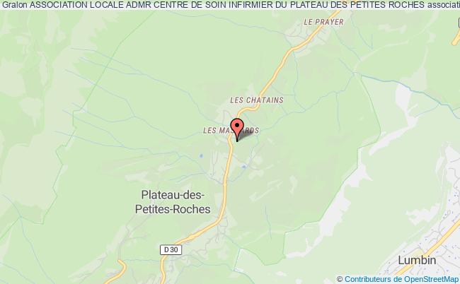 plan association Association Locale Admr Centre De Soin Infirmier Du Plateau Des Petites Roches Saint-Hilaire