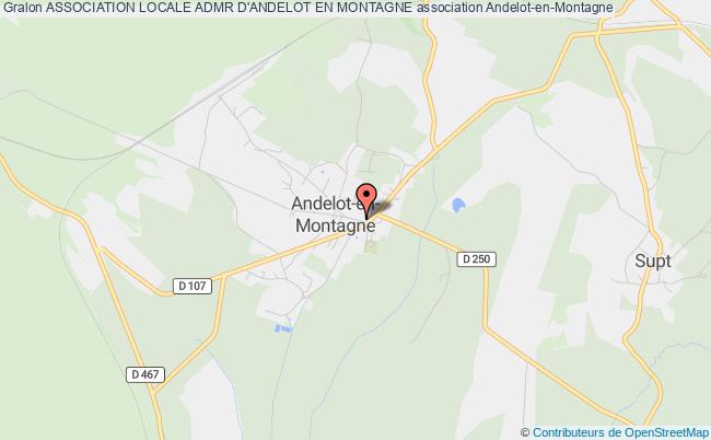ASSOCIATION LOCALE ADMR D'ANDELOT EN MONTAGNE