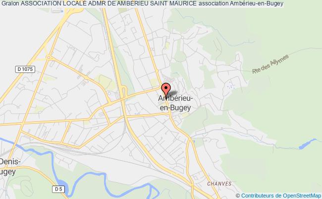 plan association Association Locale Admr De Amberieu Saint Maurice Ambérieu-en-Bugey