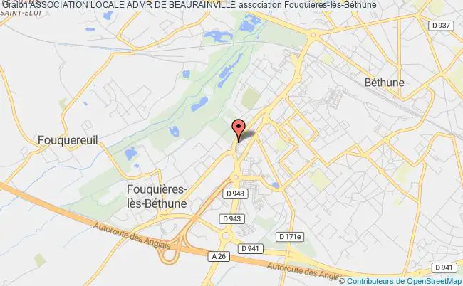 plan association Association Locale Admr De Beaurainville Fouquières-lès-Béthune