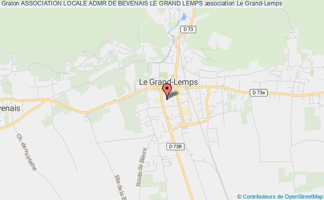 ASSOCIATION LOCALE ADMR DE BEVENAIS LE GRAND LEMPS