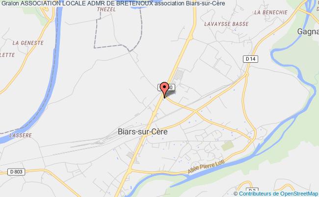 plan association Association Locale Admr De Bretenoux Biars-sur-Cère
