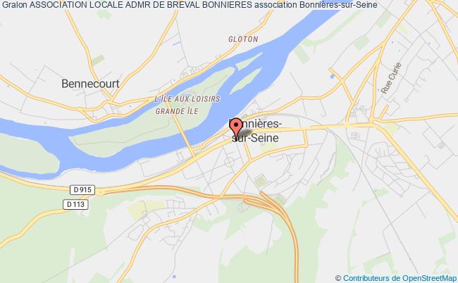 plan association Association Locale Admr De Breval Bonnieres Bonnières-sur-Seine