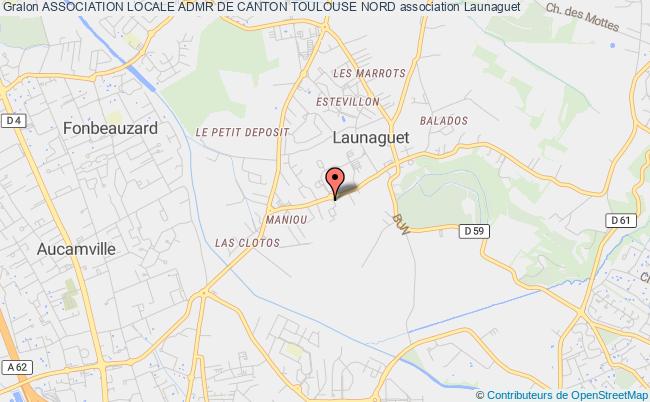plan association Association Locale Admr De Canton Toulouse Nord Launaguet