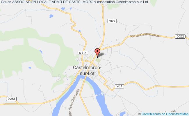 plan association Association Locale Admr De Castelmoron Castelmoron-sur-Lot