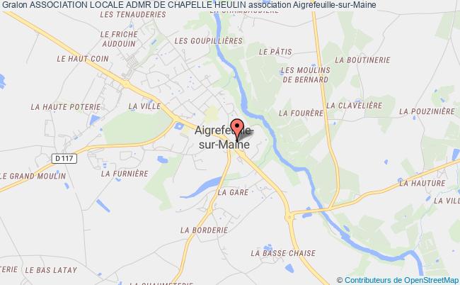 plan association Association Locale Admr De Chapelle Heulin Aigrefeuille-sur-Maine