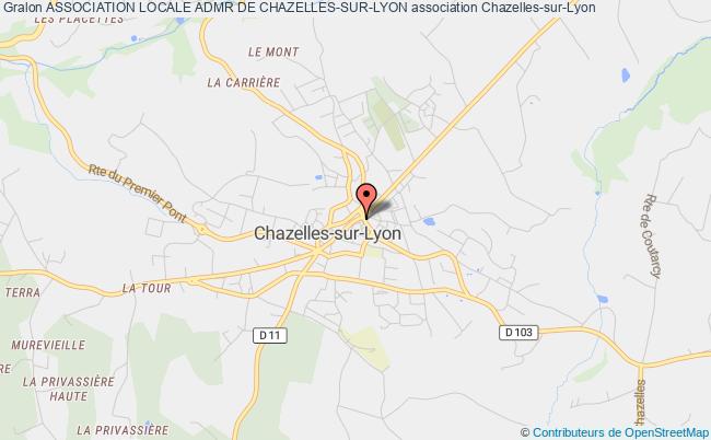 ASSOCIATION LOCALE ADMR DE CHAZELLES-SUR-LYON