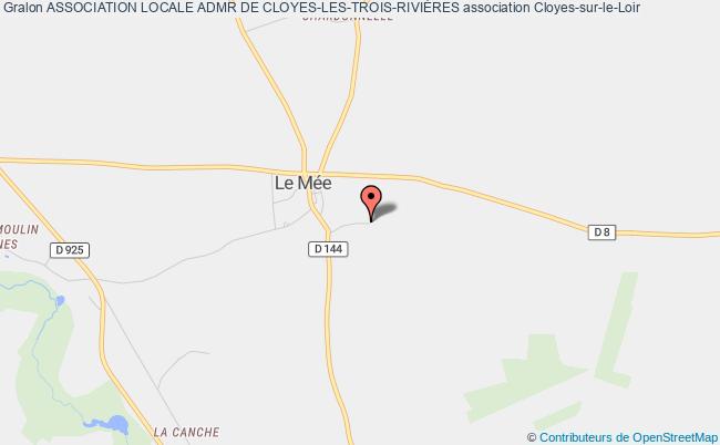 plan association Association Locale Admr De Cloyes-les-trois-riviÈres Cloyes-les-Trois-Rivières