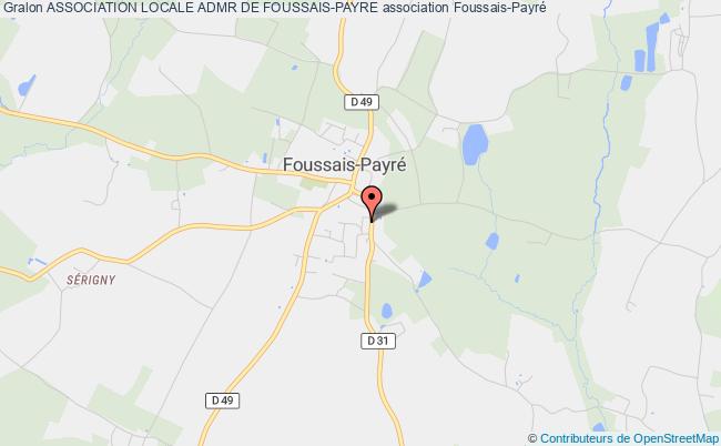 plan association Association Locale Admr De Foussais-payre Foussais-Payré