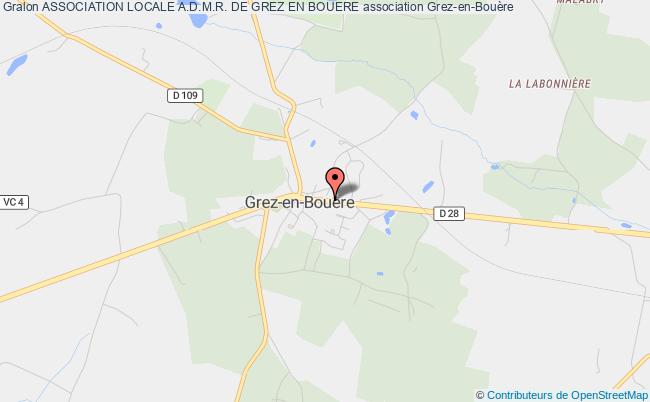 plan association Association Locale A.d.m.r. De Grez En Bouere Grez-en-Bouère