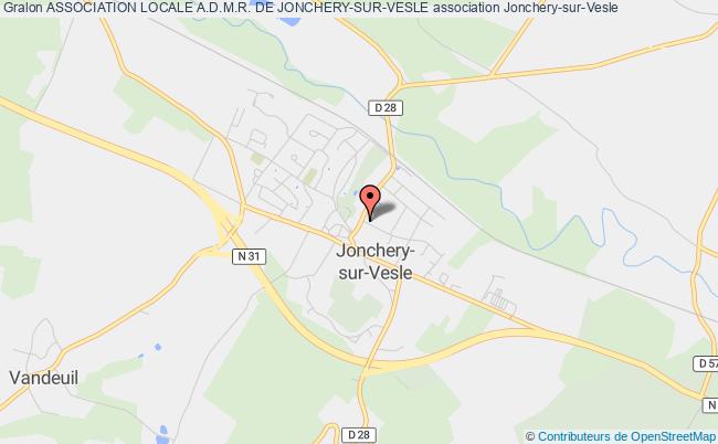 plan association Association Locale A.d.m.r. De Jonchery-sur-vesle Jonchery-sur-Vesle