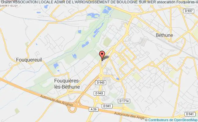 plan association Association Locale Admr De L'arrondissement De Boulogne Sur Mer Fouquières-lès-Béthune