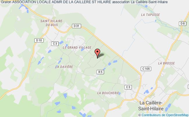 plan association Association Locale Admr De La Caillere St Hilaire La Caillère-Saint-Hilaire