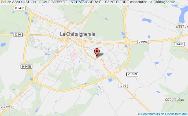 plan association Association Locale Admr De La Chataigneraie - Saint Pierre Antigny