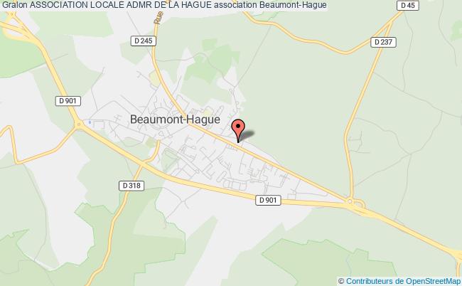 plan association Association Locale Admr De La Hague Beaumont-Hague