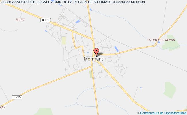 plan association Association Locale Admr De La Region De Mormant Mormant