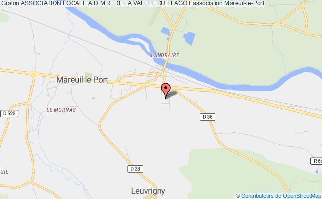 plan association Association Locale A.d.m.r. De La VallÉe Du Flagot Mareuil-le-Port