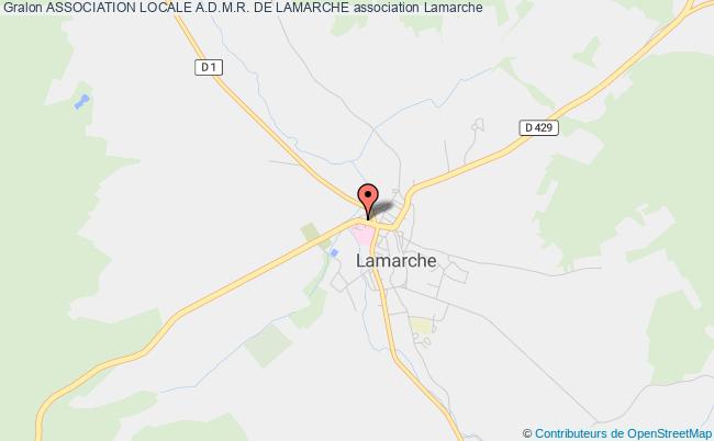 ASSOCIATION LOCALE A.D.M.R. DE LAMARCHE