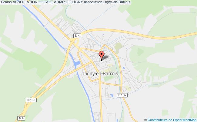 plan association Association Locale Admr De Ligny Ligny-en-Barrois