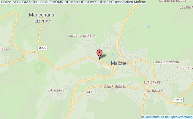 ASSOCIATION LOCALE ADMR DE MAICHE-CHARQUEMONT