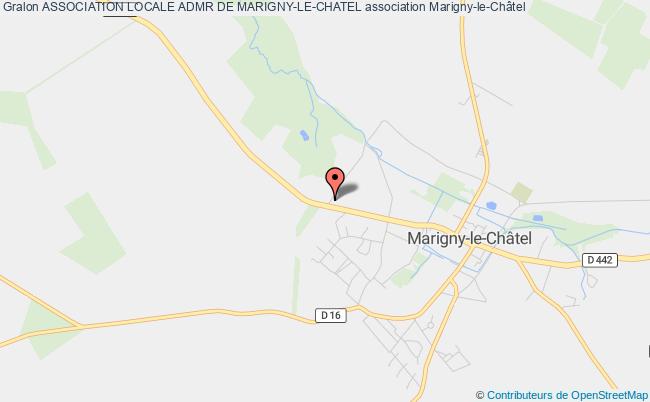 plan association Association Locale Admr De Marigny-le-chatel Marigny-le-Châtel